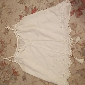 Melrose & Market Eyelet Top